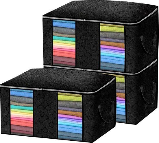 Famanu Opvouwbare Kledingorganizer met Handvatten voor Kleding en Beddengoed