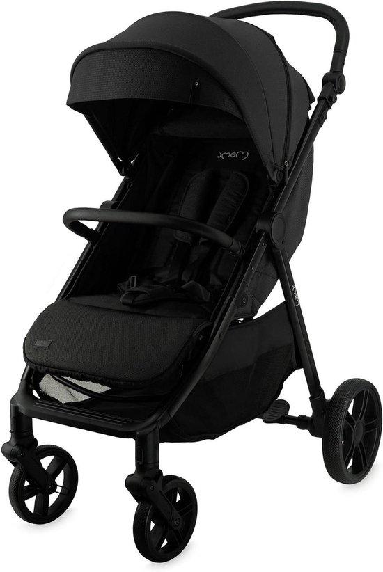 Kinderwagen - Reisebuggy - Für unterwegs - Inklusive Zubehör - Bis 22 kg - Schwarz