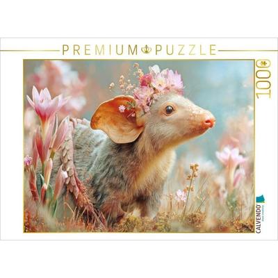 CALVENDO Puzzle Fluffige Hybridtiere | 1000 Teile Lege-Größe 64x48cm Foto-Puzzle für glückliche Stunden