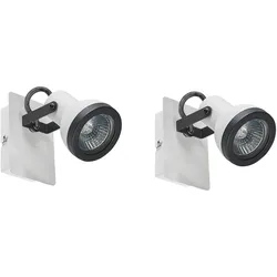 WANDLEUCHTE 2er-Set Baro 9/7/10 cm Wandlampe