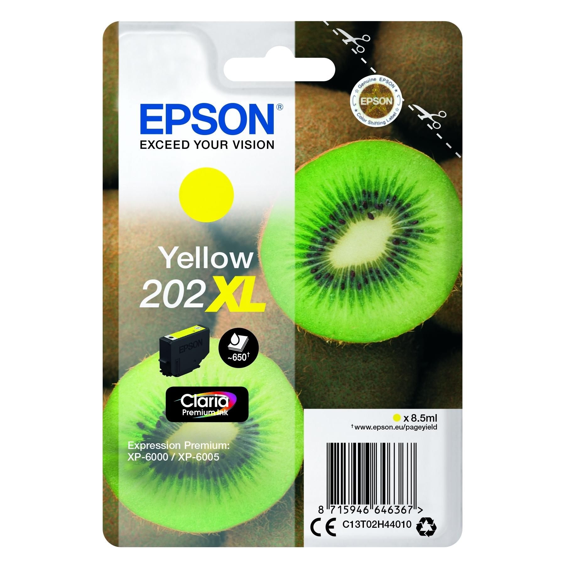 Epson 202XL Claria Premium (Y) (C13T02H44010)