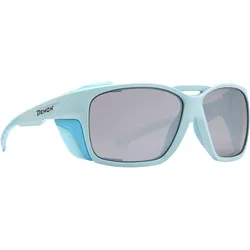 Demon, Unisex, Sportbrille, Nature (matt light blue, matt light blue-smoke mirror), Blau