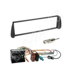 Autoradio 1-DIN Einbaurahmen Radioblende+Adapterkabel Einbauset für Citroën X...