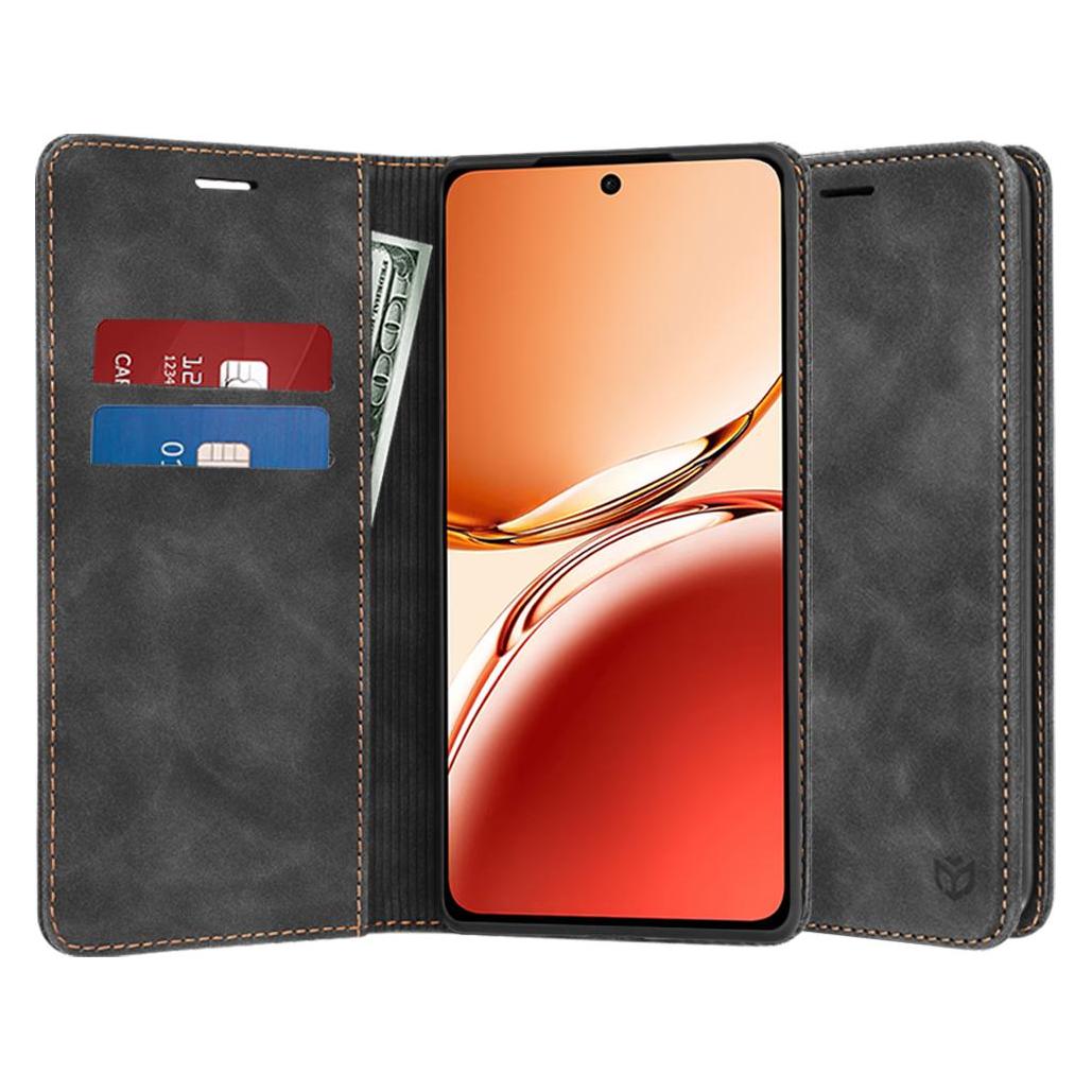 Techsuit - Confy Cover - Oppo Reno12 F 4G / Reno12 F 5G / Reno12 FS 4G / Reno12 FS 5G - Black (Oppo Reno12 F 5G) (56358483)