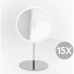 Airmirror Spiegel weiß Vergrößerung x15 stehend