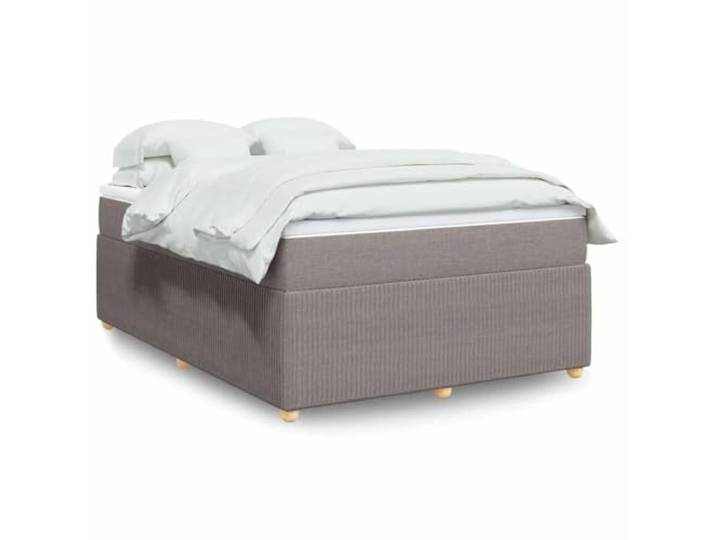 RJPLMFV Lattenrost mit Matratze, Taupe, 160 x 200 cm, Stoff Individuelle Taschenfedern, abnehmbarer Bezug, waschbar, individuelle Unterstützung, Reduzierung der Bewegungen