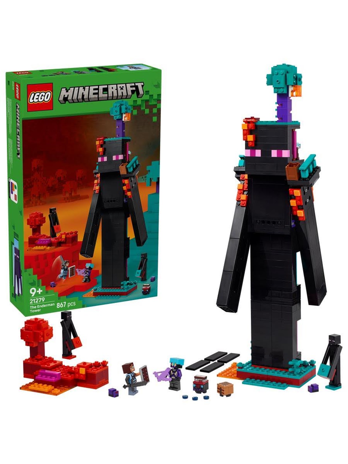 LEGO Minecraft 21279 Der Enderman-Turm