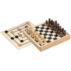 Philos Schach-Mühle-Kombination mini