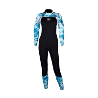 Aqualung - Hydroflex - 3mm - Neoprenanzug - Damen - Farbe: Schwarz/Blau - Größe: XS