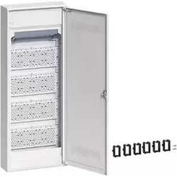 Hager, Verteilerschrank, MM volta APV 5reih geschl. VA60WWHKunststofft.