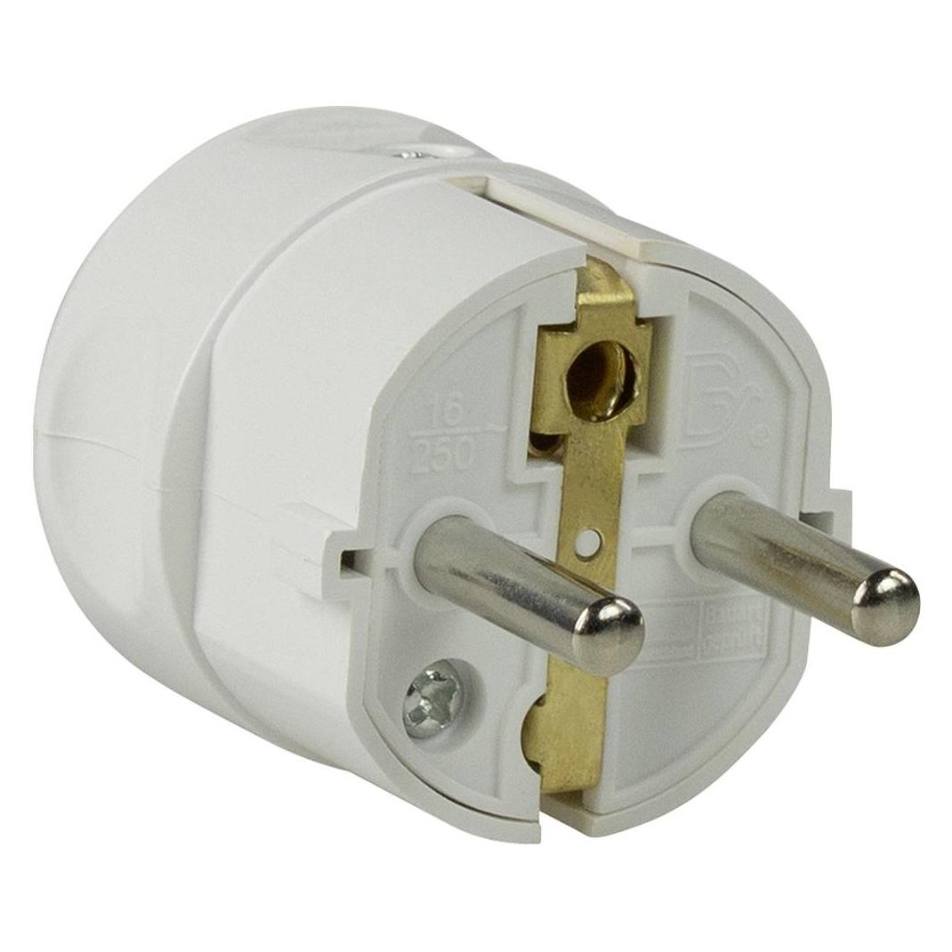 As - Schwabe Schutzkontaktstecker Zentralstecker (CEE 7/4) (45031)