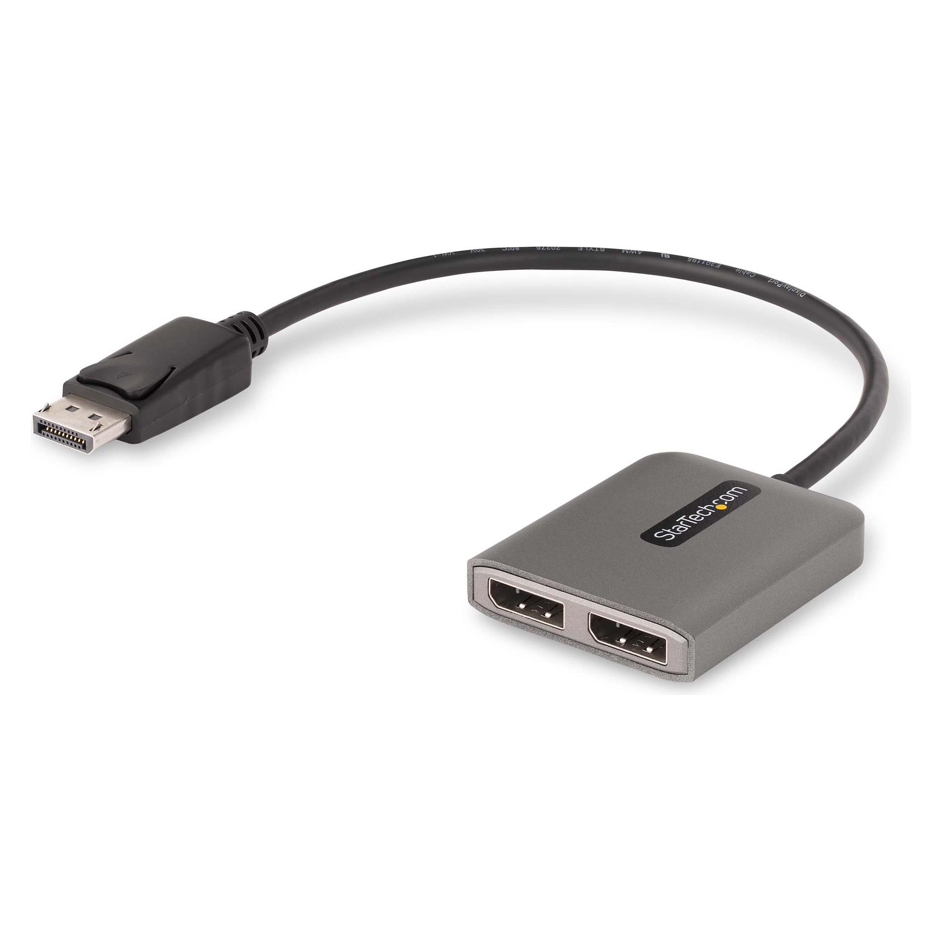StarTech 2-Port Displayport Mst Hub (DisplayPort, DVI) (MST14DP122DP)