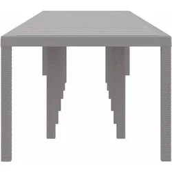 vidaXL, Gartentisch + Balkontisch, Halle (100 x 100 x 73 cm)