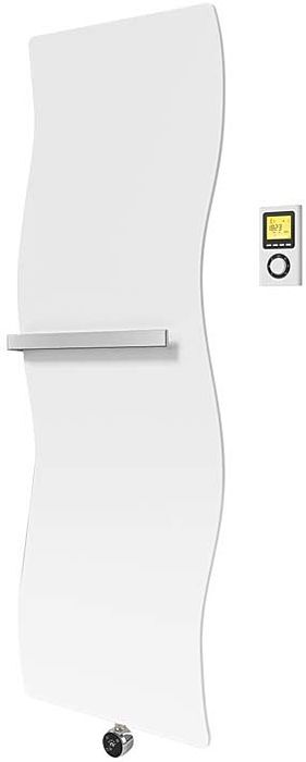 Purmo Figuresse Elektro-Badheizkörper FLVM017905900N0 BH 1790 mm, BL 590 mm, 800 W, RAL 9016