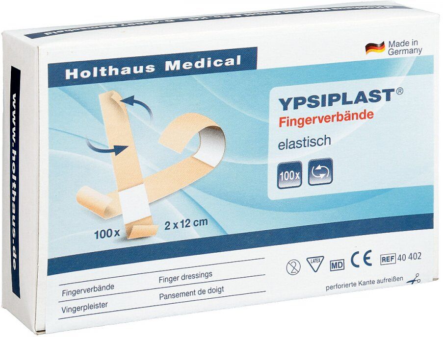 Fingerverband Ypsiplast 2x12 cm elastisch haut