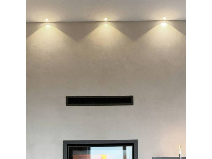The Light Group SLC MiniOne Fixed LED-Einbauleuchte weiß 2.700K Fixed, dimmbar, weiß / opal, für Wohn- / Esszimmer, Aluminium, Modern, Downlights