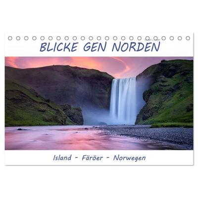 Blicke gen Norden (Tischkalender 2027 DIN A5 quer), CALVENDO Monatskalender