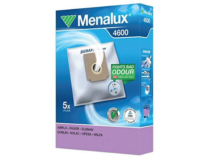 Menalux Stofzakken.