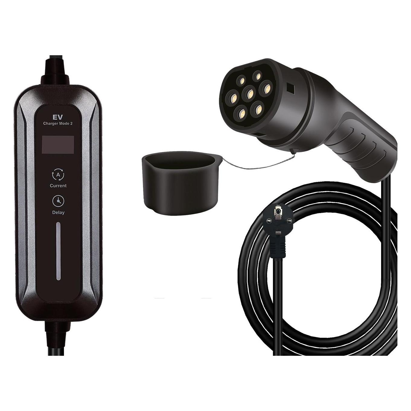 Helos E-Auto-Ladekabel (Typ 2, 16 A, 3.70 kW) (357730)