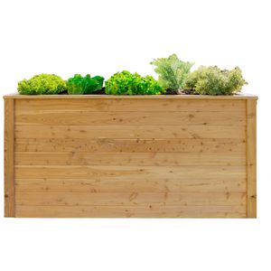 Westmann Hochbeet Klassik 170, aus Lärchenholz, 170 x 90 x 84 cm, 1285 Liter, natur