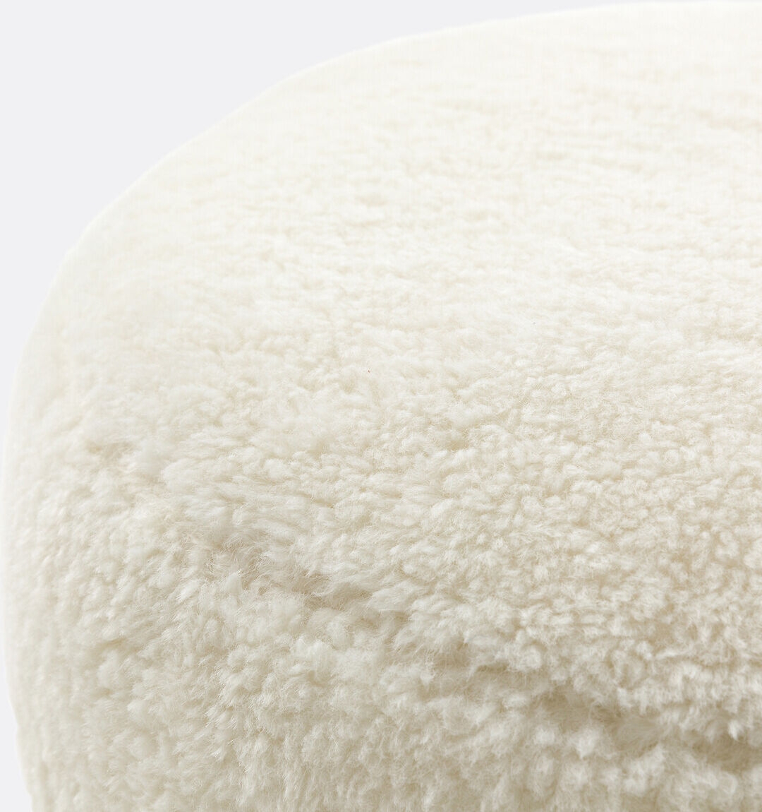 LA REDOUTE INTERIEURS Pouf en sherpa, Ouate