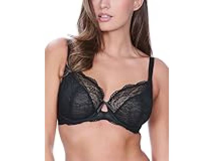 Freya - Soutien-Gorge Plongeant à Armatures Fancies Black - 90 DD