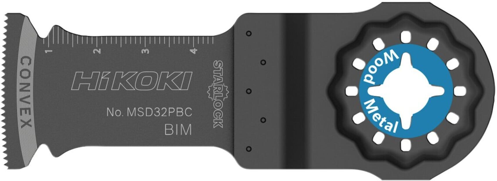 HiKOKI Multi tool Sägeblatt MSD32PBC BIM Holz+Metall STARLOCK (782721)