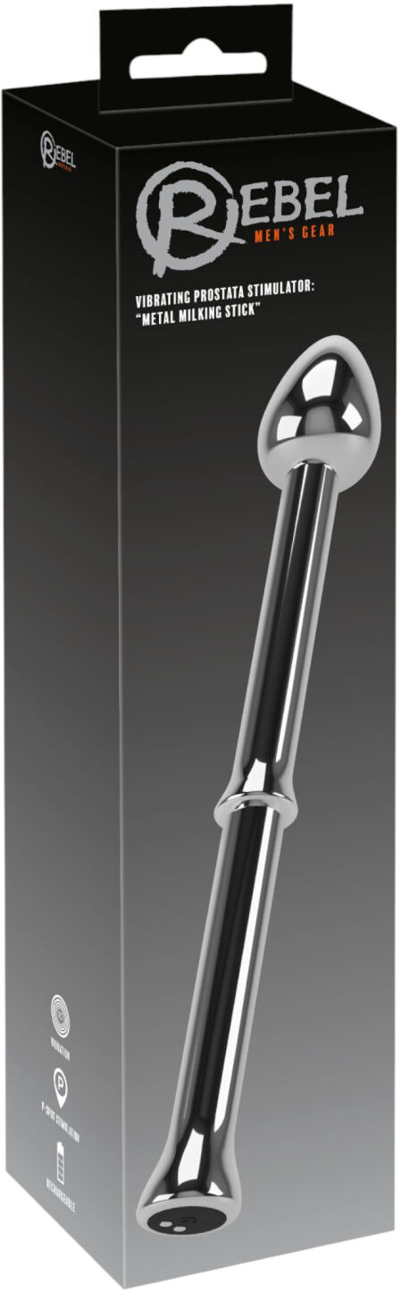 Rebel - Metal Prostata‑vibrator (Sølv)