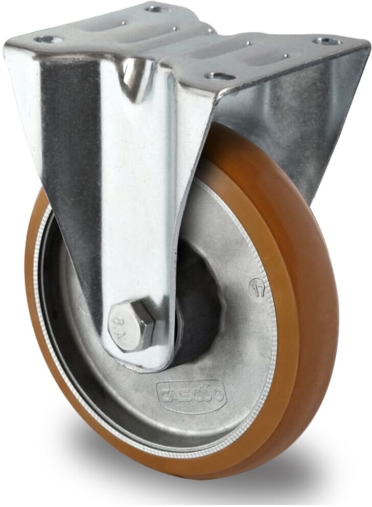 CASCOO Bockrolle ø 100 mm Serie AAB5 Doppelkugellager (FPP23W0100AAB5D39)