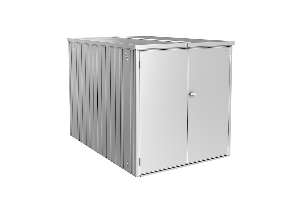 BIOHORTGARTE MiniGarage silber-metallic Gr. L 16937219