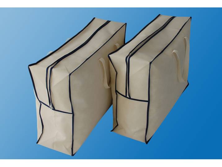 Aufbewahrungstasche DREAMS, beige (natur), B:65cm H:20cm T:20cm, Polypropylen, Taschen, Aufbewahrungstasche