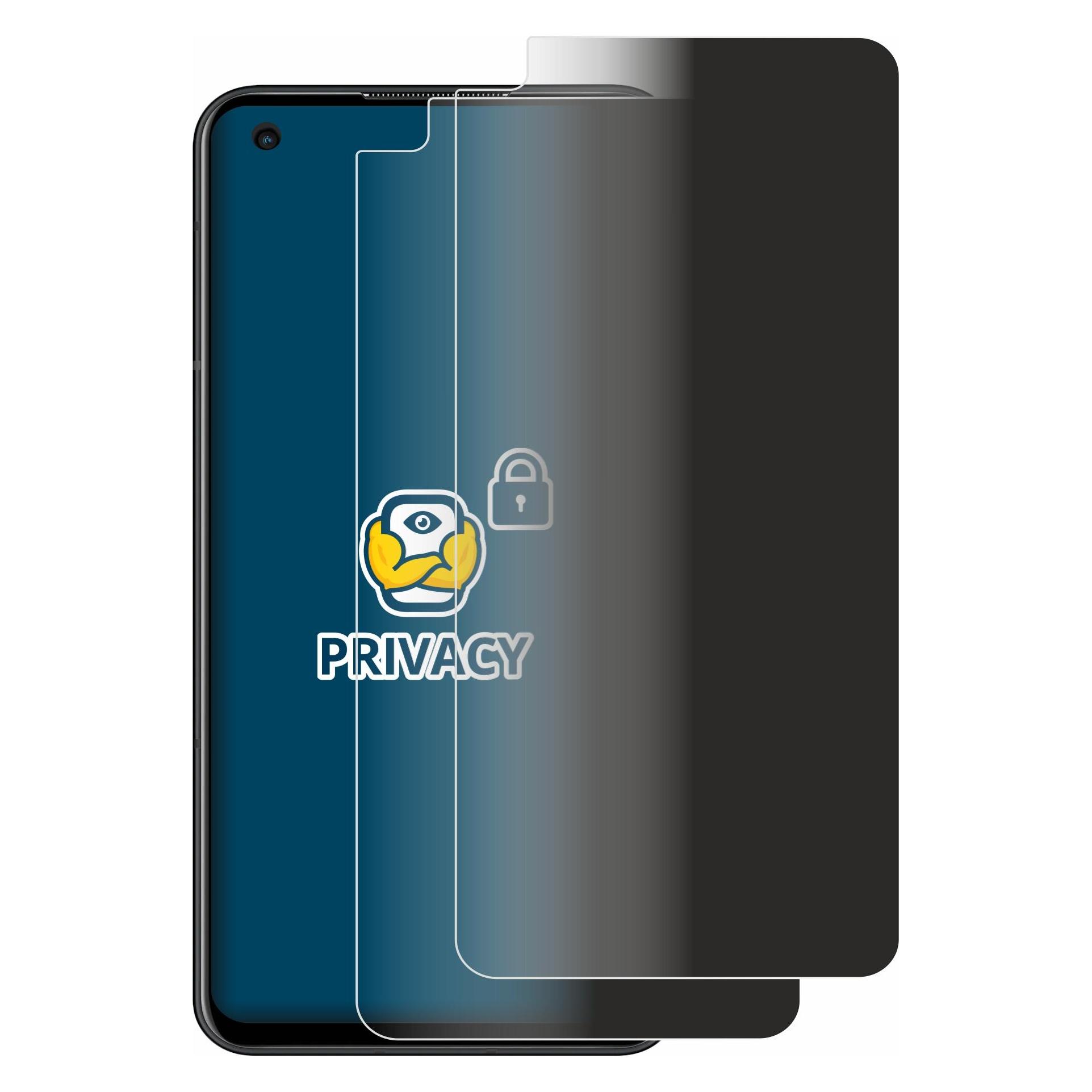 Brotect Sichtschutzfolie Anti-Spy Privacy Folie Blaulicht-Schutz (Asus Zenfone 9) (4345520)