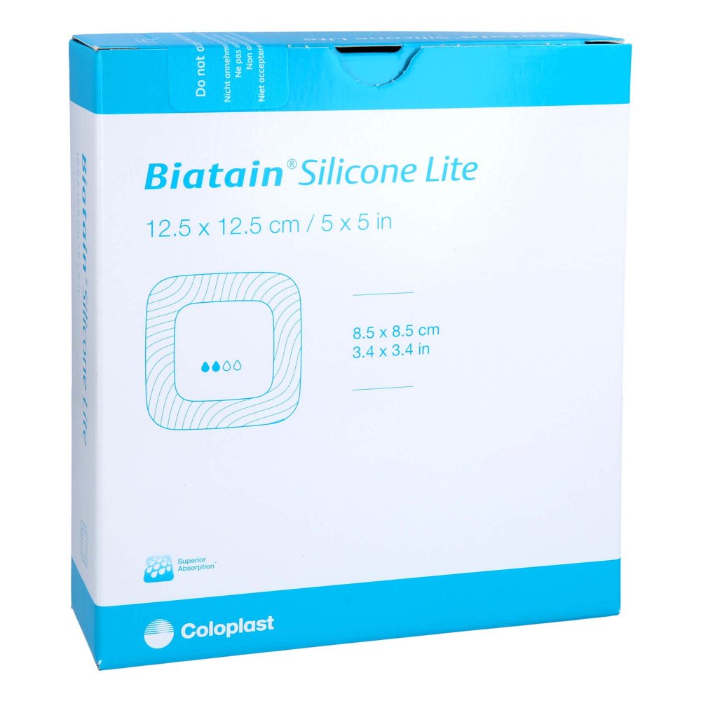 B2B Medical GmbH Biatain Silicone Lite Schaumverband 12,5x12,5 cm 11530623