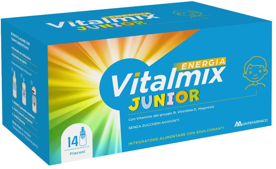 MONTEFARMACO OTC SpA Vitalmix Energia Junior, 14 Flaconcini