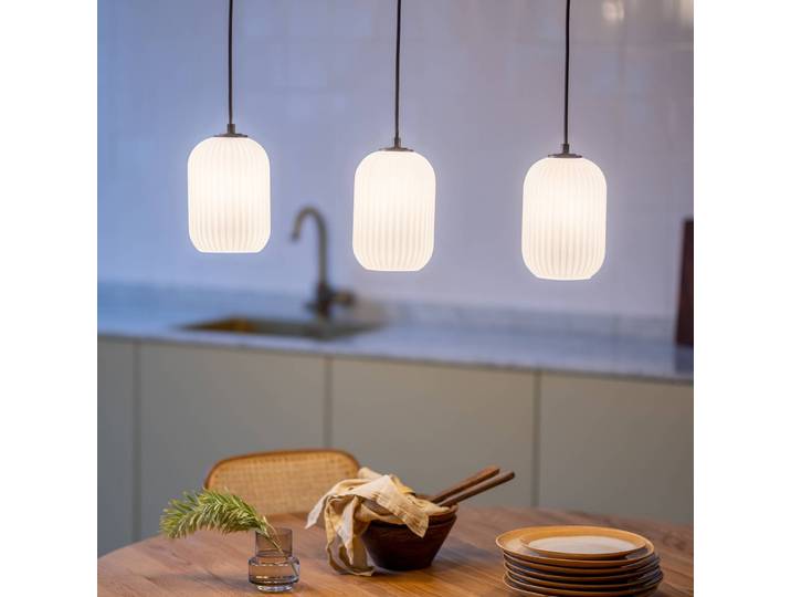 Markslöjd Hängeleuchte Cava, dimmbar, schwarz, für Wohn- / Esszimmer, Metall, Modern