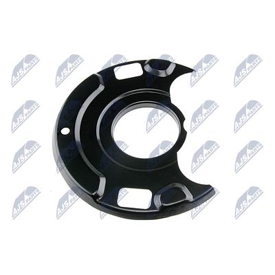 NTY Spritzblech, Bremsscheibe HTO-NS-000 Vorderachse für NISSAN