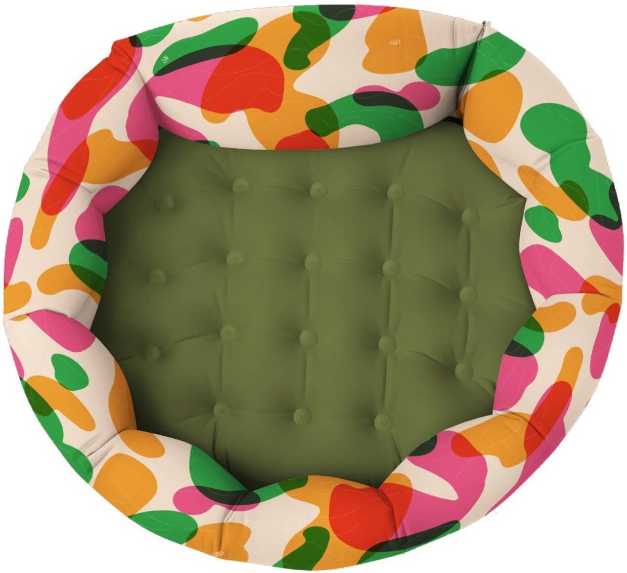 Ferribiella Cuccia Gonfiabile per Cani Blow Camouflage 57 x 55 x 20 cm