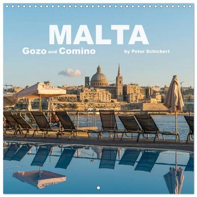 Malta - Gozo and Comino (Wall Calendar 2026 12 × 12 Inch) CALVENDO 12 Month Wall Calendar