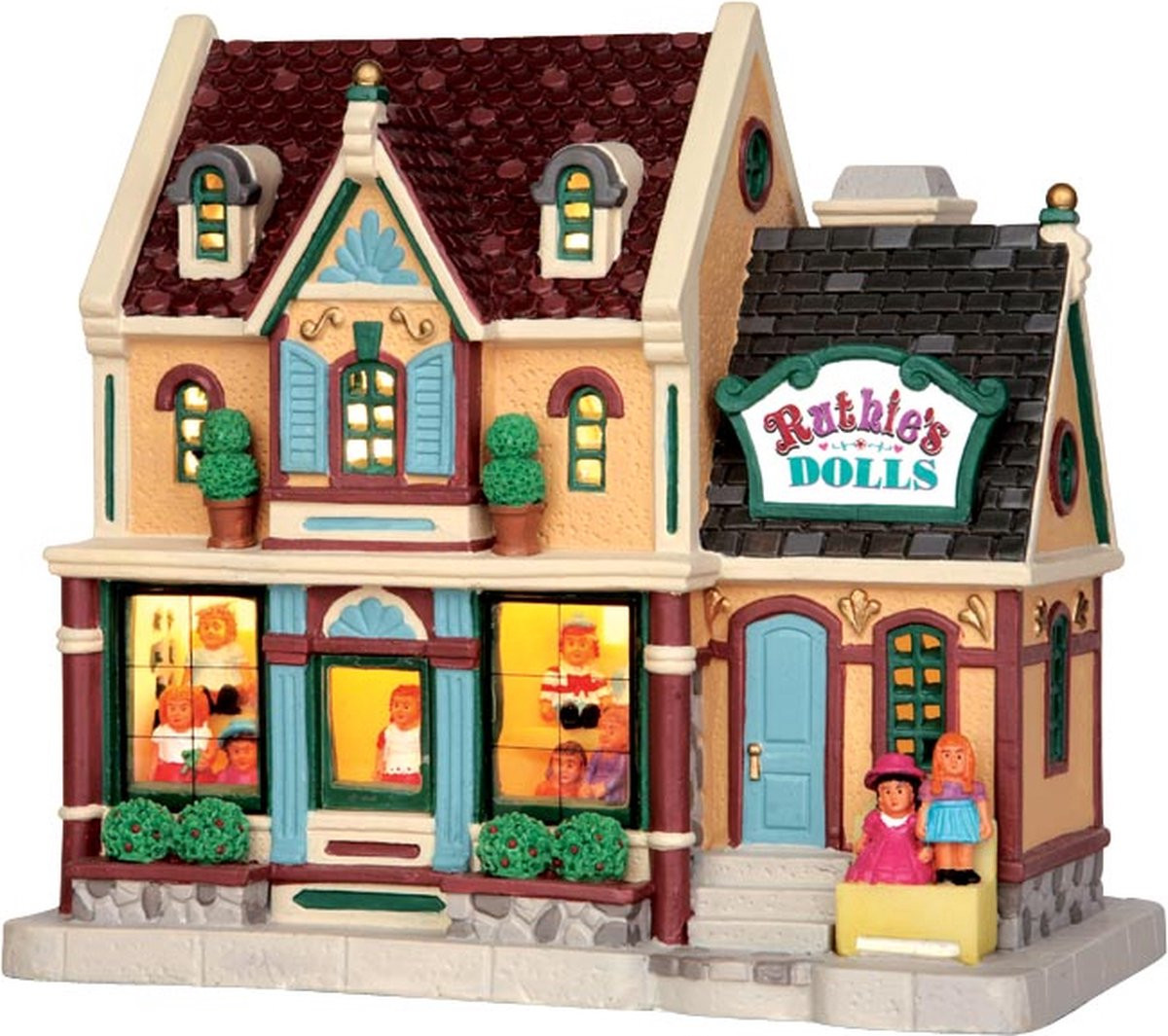 Lemax Ruthie's Dolls Kerstdecoratie voor op tafel