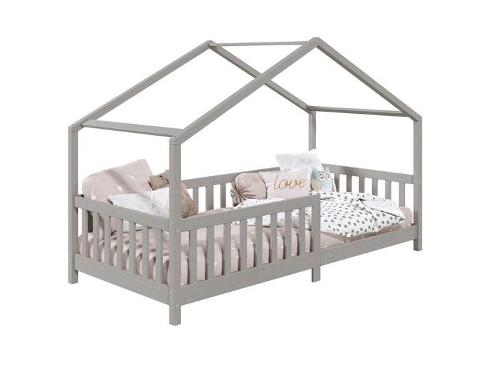 HAUSBETT LISAN 90x200 cm grau