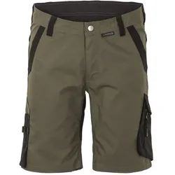 Stretch-Shorts "Norit" - 3XL - oliv/schwarz