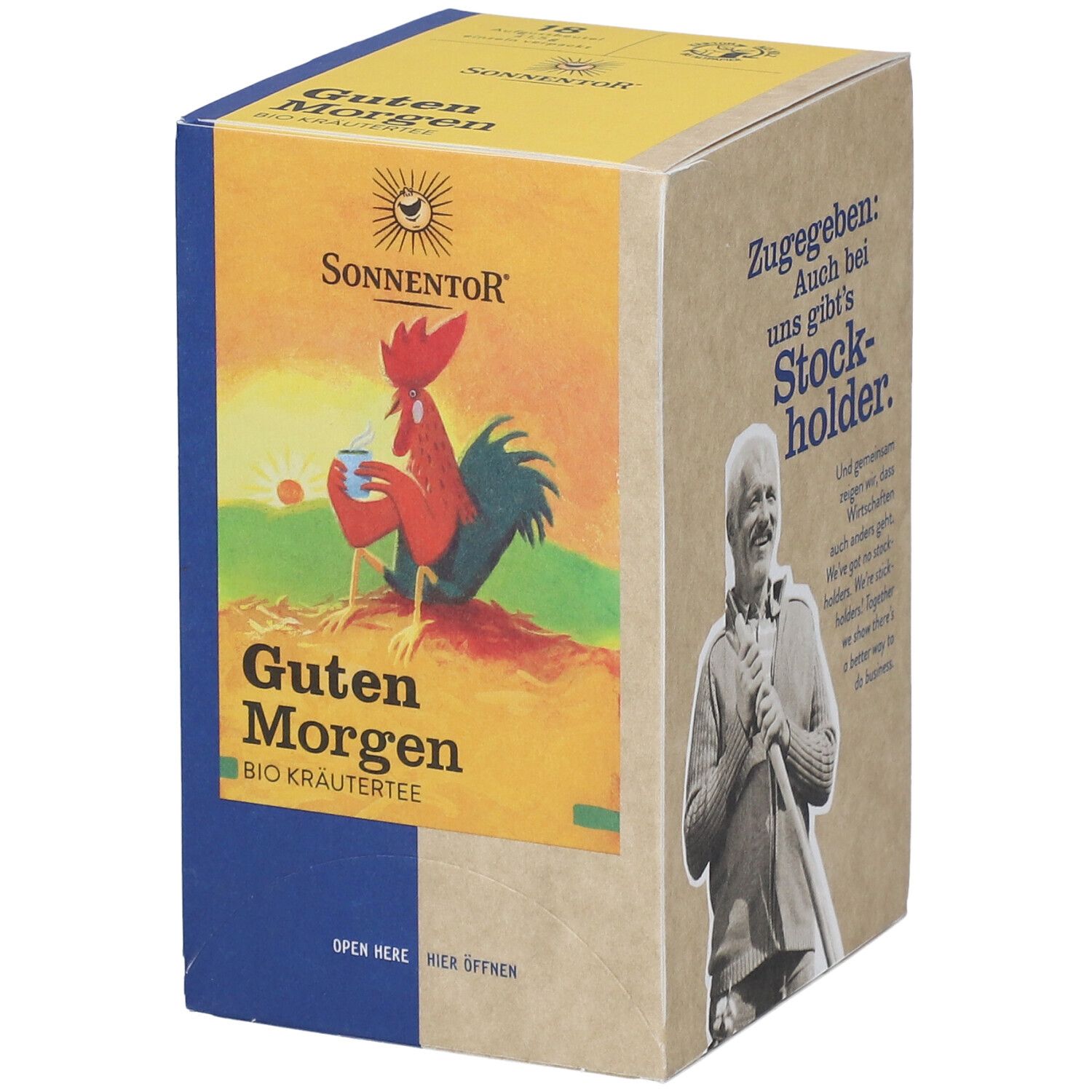 Sonnentor KR TEE Guten Morg Bio 18 St Filterbeutel