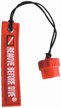 M&M Staubschutzkappe für 1ste Stufe (DIN) - Remove before Dive -
