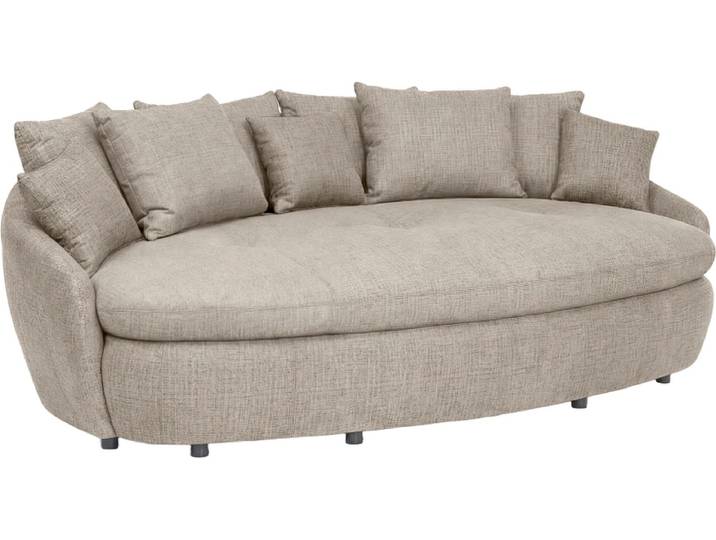 Big Sofa ARUBA II Stoff beige