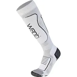 WAPITI Ski W08 Merino Seide - Skisocken, Größe 39-41 in Weiß Weiß