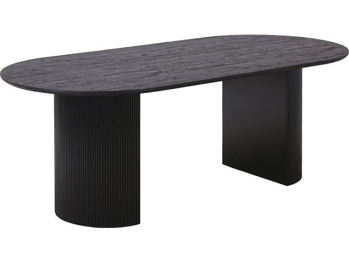 Boavista table de salle à manger 100x210cm marron foncé.