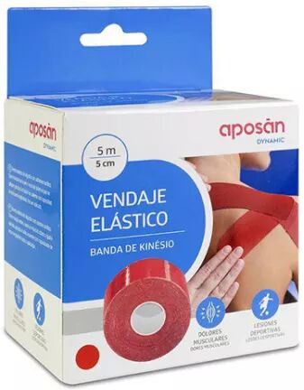 Aposán Viene con banda Kinesio dinámica de 5mx5cm.