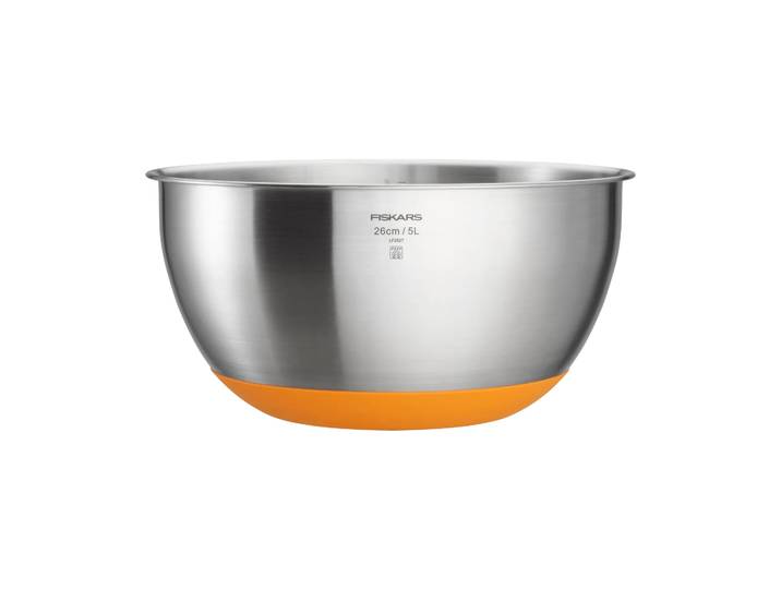 Fiskars Bol pâtissier Functional Form Acier inoxydable, 5 L