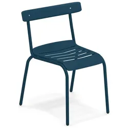 Stuhl Miky Emu Group dunkelblau, Designer Florent Coirier, 56x77x55 cm