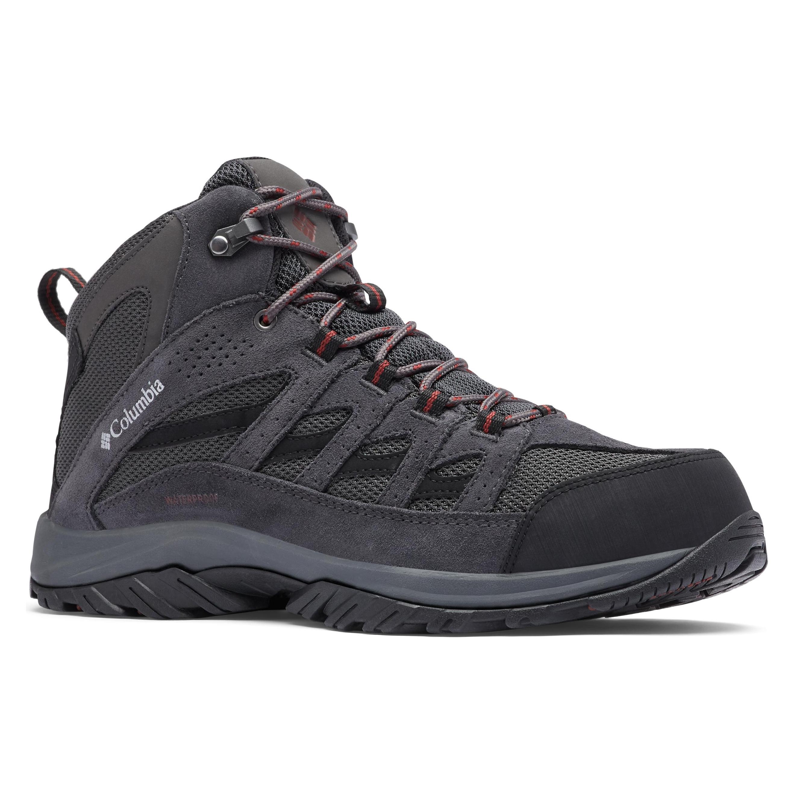 Columbia CRESTWOOD MID WATERPROOF Heren Wandelschoenen - Grey (46) (2100641089)